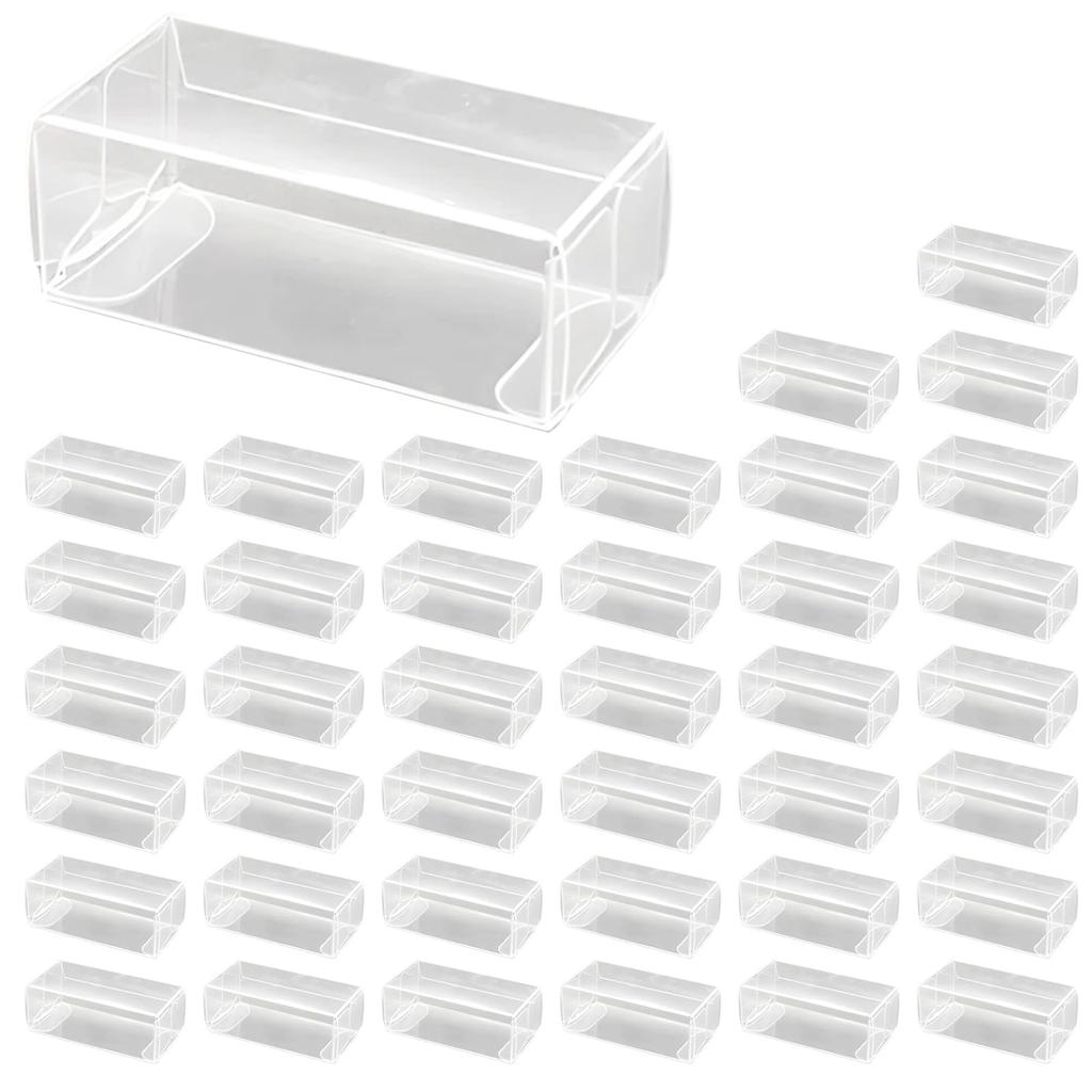 TaSAIYA 60-Piece Tomica Clear Case, Thick Storage, Miniature Car Plastic Case, Box, Transparent Acrylic