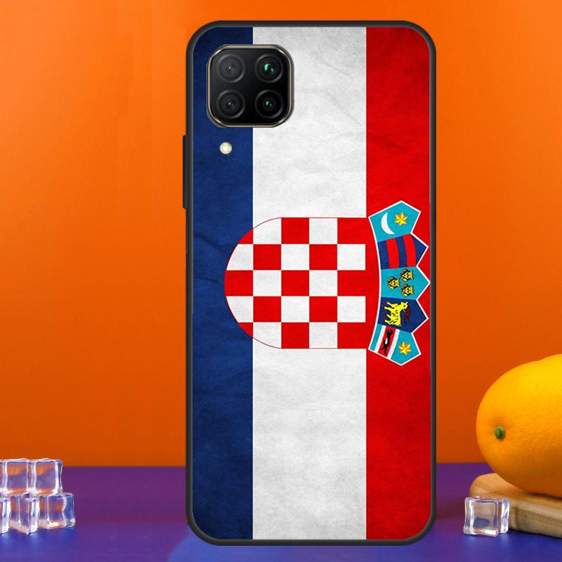 Croatia Flag For Huawei Nova 12s 12i 11i 5T 9 10 SE Y91 Y90 Y60 Y70 Y72 Y61 P60 Pro P20 P40 P30 Lite Case