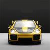 1/32 Porsche 911 GT2 RS Alloy Sports Car Model Diecasts Metal Racing Car Model Simulation Sound Light Collection Kids Toys Gifts