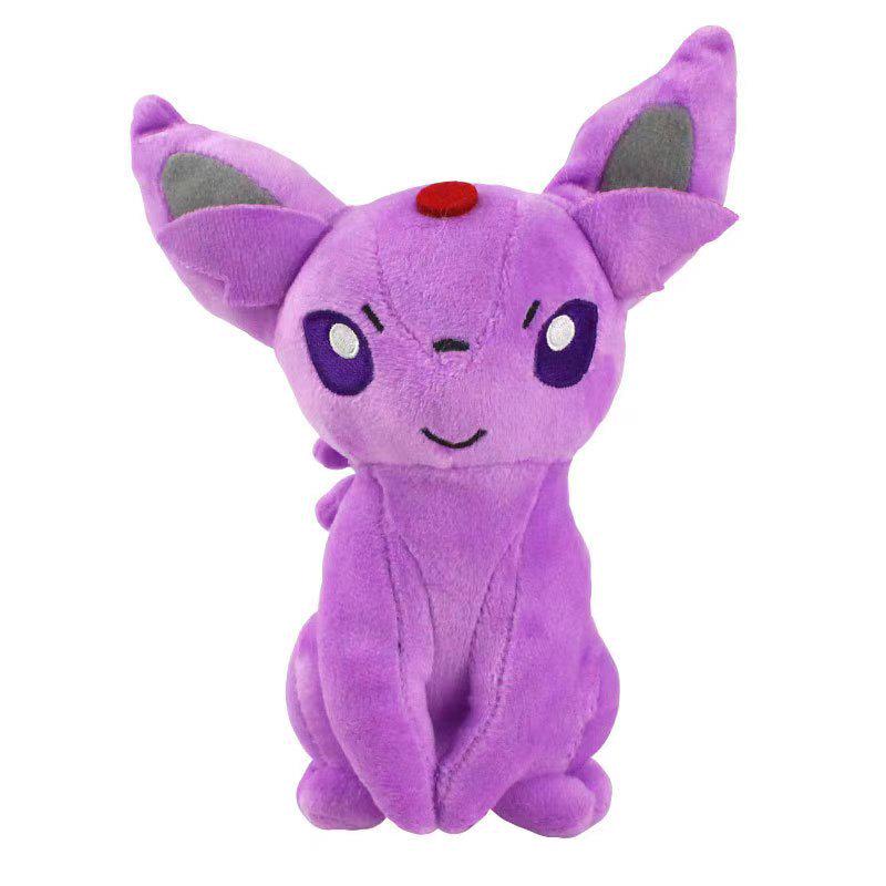 In-Stock Charmander Squirtle Sitting Eevee Ice Fairy Plush Toy