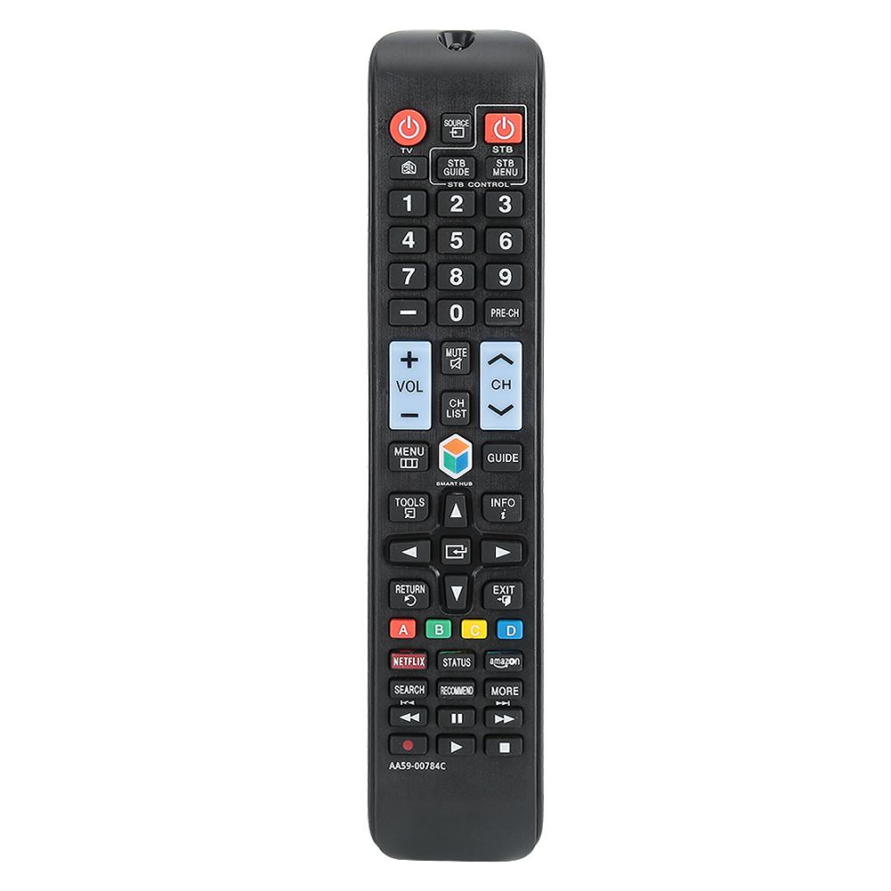2PCS Multi Function Large Buttons TV Remote Control for Samsung A59 00784C Television