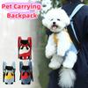 Breathable Pet Outing Bag Multi Functional Dog Backpack Pet Carrying Backpack  Daily Use