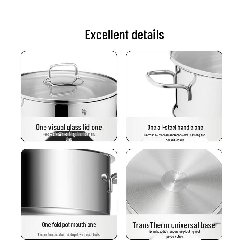 

WMF Astoria 24cm Stainless Steel Soup Pot