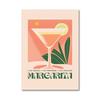 Cartoon Cocktail Drinks Negroni Daiquiri Posters Retro Mojito Canvas Prints Wall Art Painting Pictures Bar Kitchen Home Decor