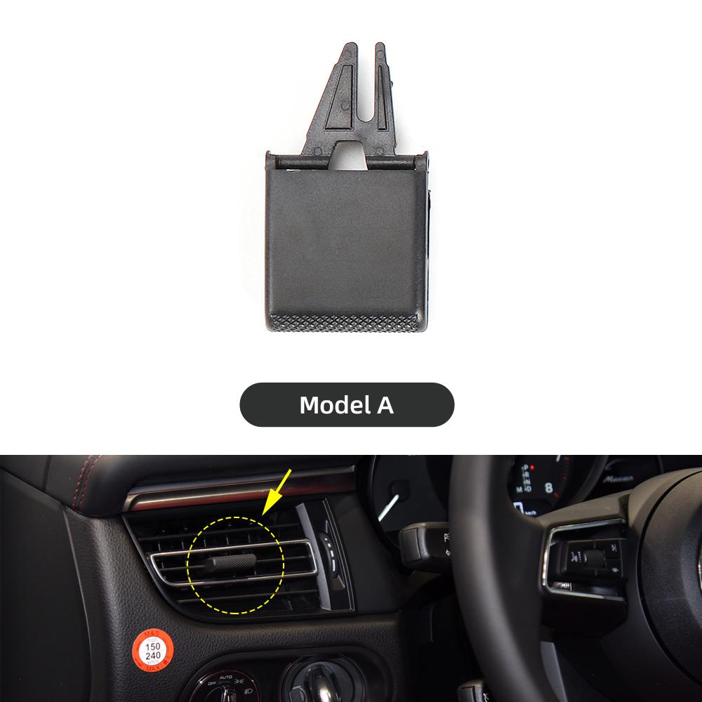 Car Front Rear A/C Air Vent Outlet Tab Clip Repair Kit Air Conditioning Vent Outlet Paddle Clip For Porsche Macan