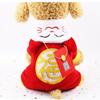 New Year's Red Envelope Adjustable Oblique Span Pet Clothes Accessories Red Envelope Dog Supplies Cat Red Envelope Spring Festival Supplies