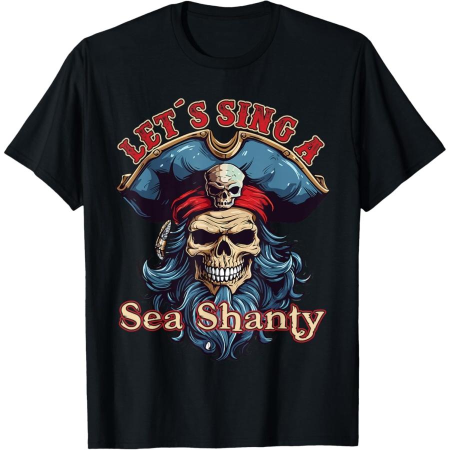 петь морские шанти Дизайн для loves пения катания на лодке морские шанти Футболка XXXXXL чёрный