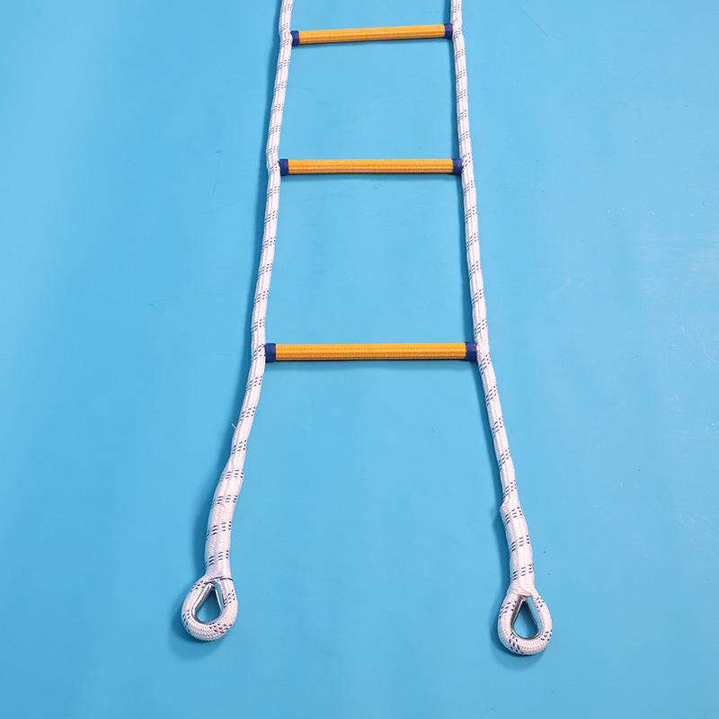Escape Rescue Wear-Resistant Rope Ladder for Firefighting and High-Altitude Descents