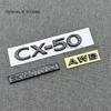 For Mazda CX-50 Car Modification Rear Marked Side Marking CX-30 Decorative Car-Sticker RearCX-60 CX-90 Trunk Fender Sticker Wcgvh11