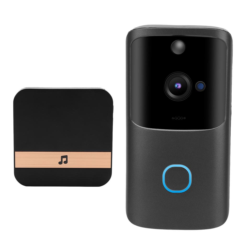 Wireless Video Doorbell WIFI 100DB 2 Way Audio Motion Detection Alarm Night Vision Doorphone