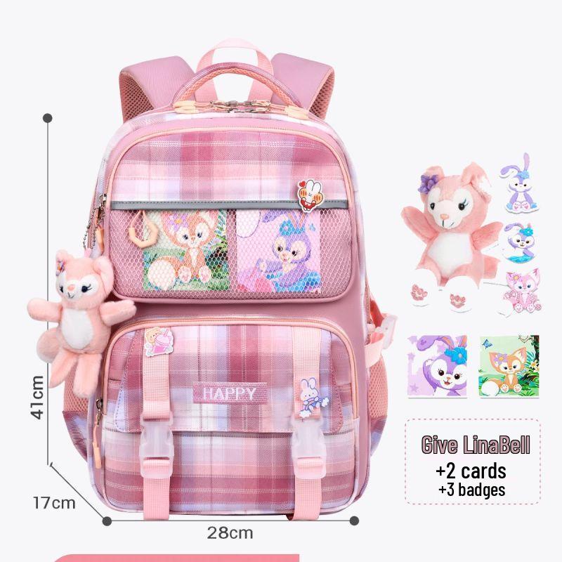 Qingli Ergonomic School Backpack for Students Small