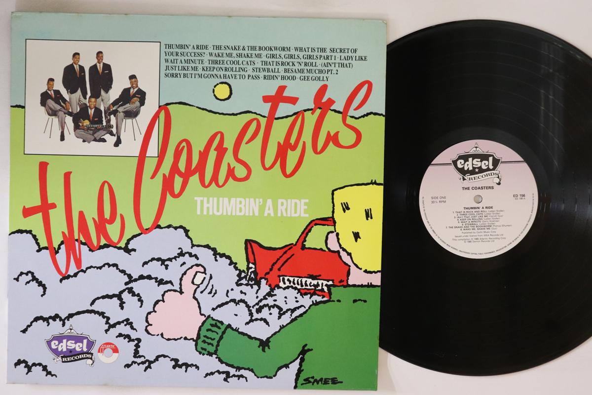 

ПОДСТАВКИ ДЛЯ ПЛАСТИНОК - Thumbin A Ride ED156 EDSEL 1985 UK Рок Б/У