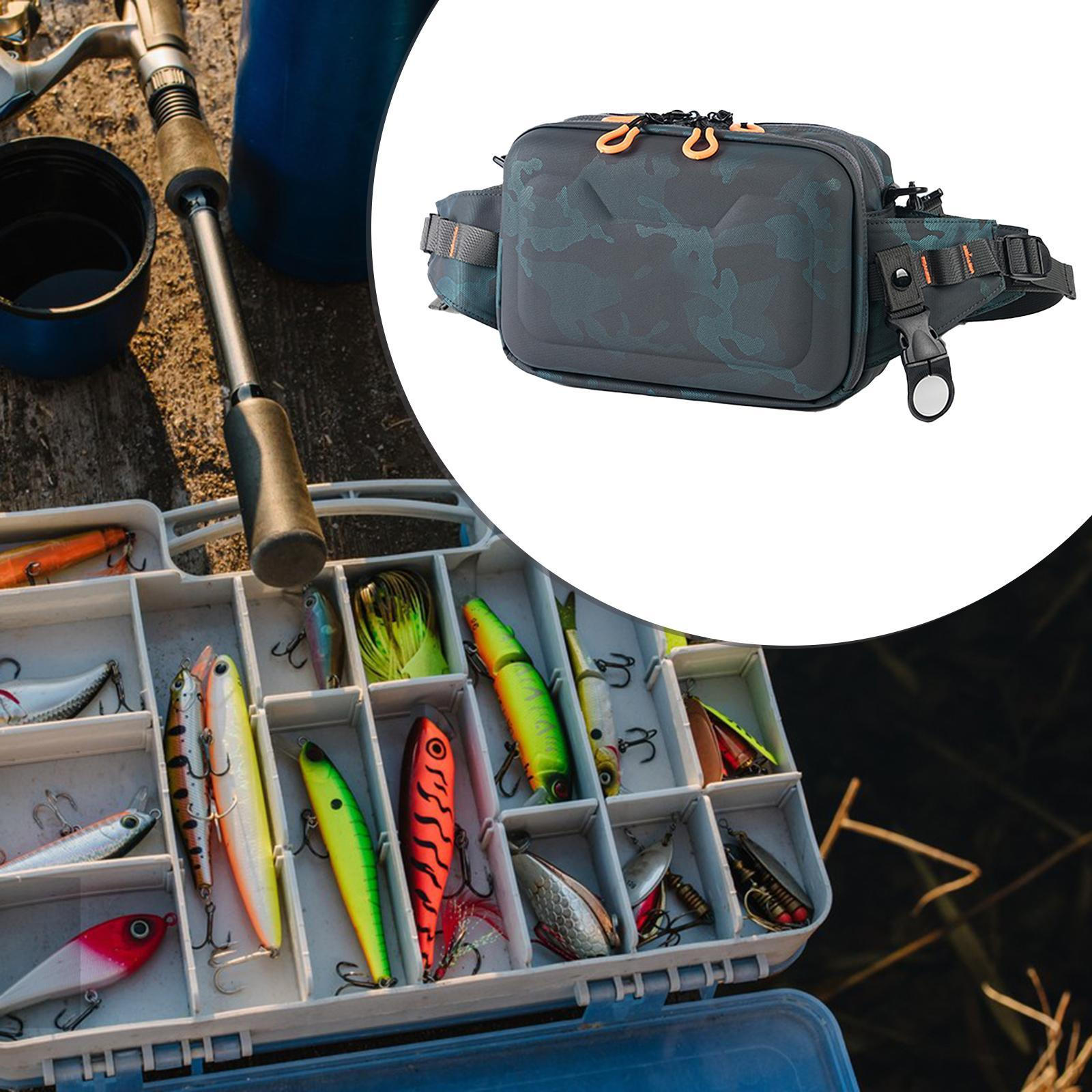 

Рыболовная поясная сумка Водонепроницаемая Легкая Дышащая Поясная сумка Хранение снастей для