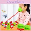 Engaging Colorful Frog Tongue Toy For Kids Fun Interactive Tabletop Game Experience