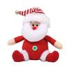 Handmade Christmas Figurines Toys Cartoon Christmas Tree Pendant Santa Snowman Gnomes Plush Table Decorations Xmas Decorations