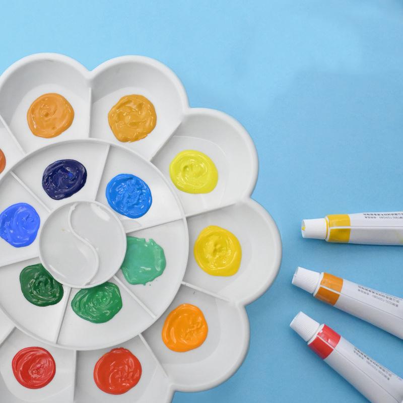 18 Color Plum Blossom Color Palette, Watercolor Oil Painting Color Palette, Painting Specific Color Palette, Pigment Palette