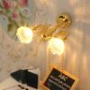 1:12 Dollhouse Miniature Led Lamp Ceiling Lamp Chandelier Droplight Lighting Home Furniture Model Doll House Decor Toy