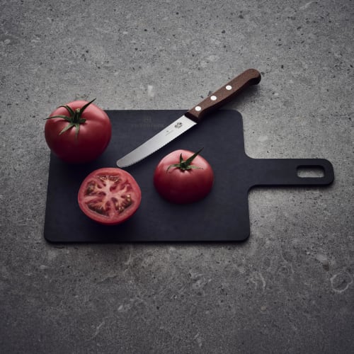 VICTORINOX Epicurean Handy Series Small Cutting Board, Dishwasher Safe, Heat Resistant, Camping, Made In the USA, Black, 7.4131.3