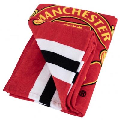 Manchester United FC Core Stripe Beach Towel