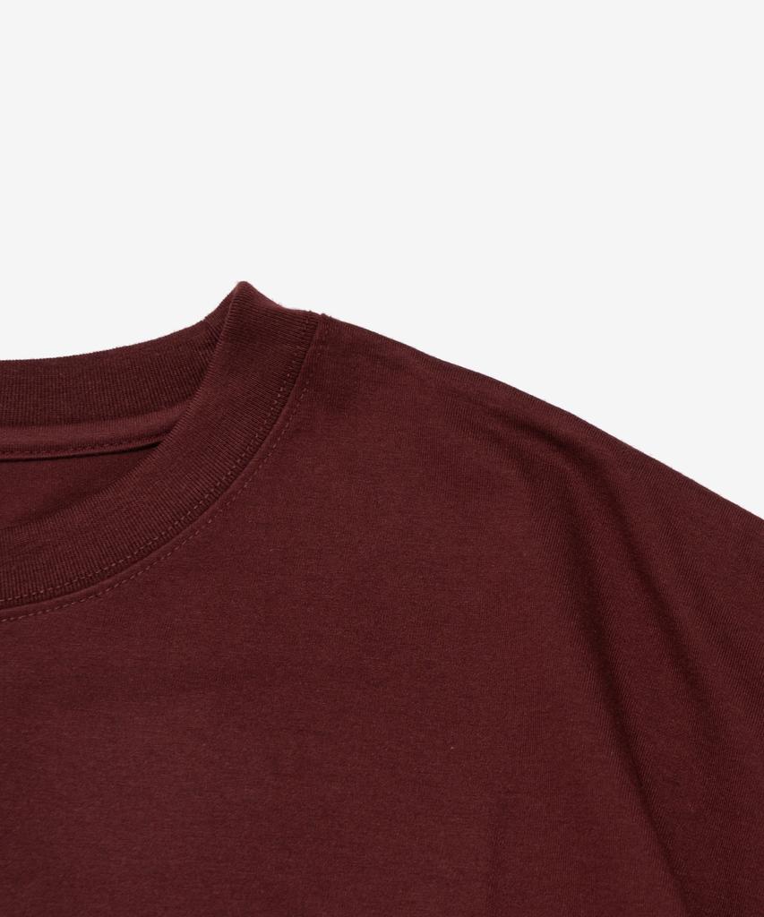 CARGOBROS (Big Size) American Vintage Eagle Short Sleeve T-Shirt (Wine)