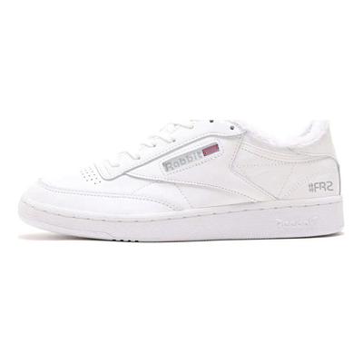 Atmos x #FR2 x Club C 85 Λευκό Γκρι Unisex Αθλητικά Παπούτσια-Λευκό Αμιγές Γκρι GZ4035