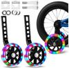 Side Wheels for Children's Bikes, Led Rgb, Colorful Bicycle Wheels, Glowing