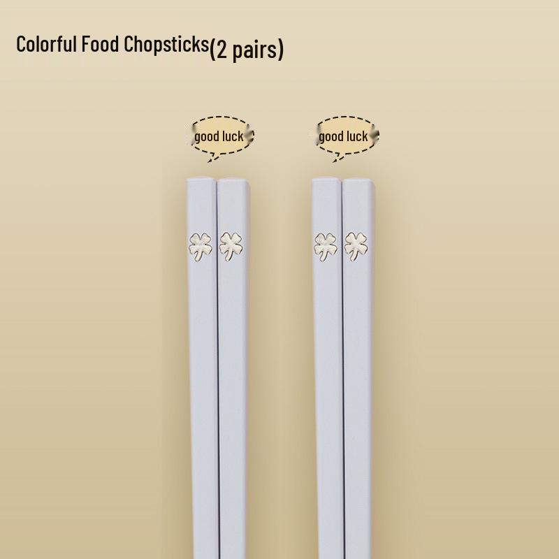 

High-End Alloy Chopsticks - Non-Slip, Mildew-Proof, Heat Resistant Chopsticks for Couples.