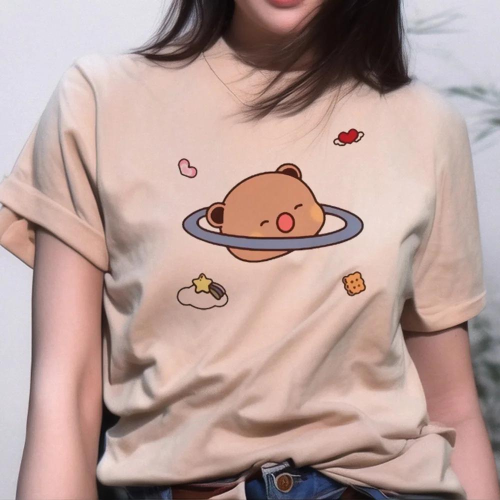 Bubu And Dudu Fashion 2024 Lässiges T-Shirt Damen Designer Top Damen Streetwear Unisex T-Shirt