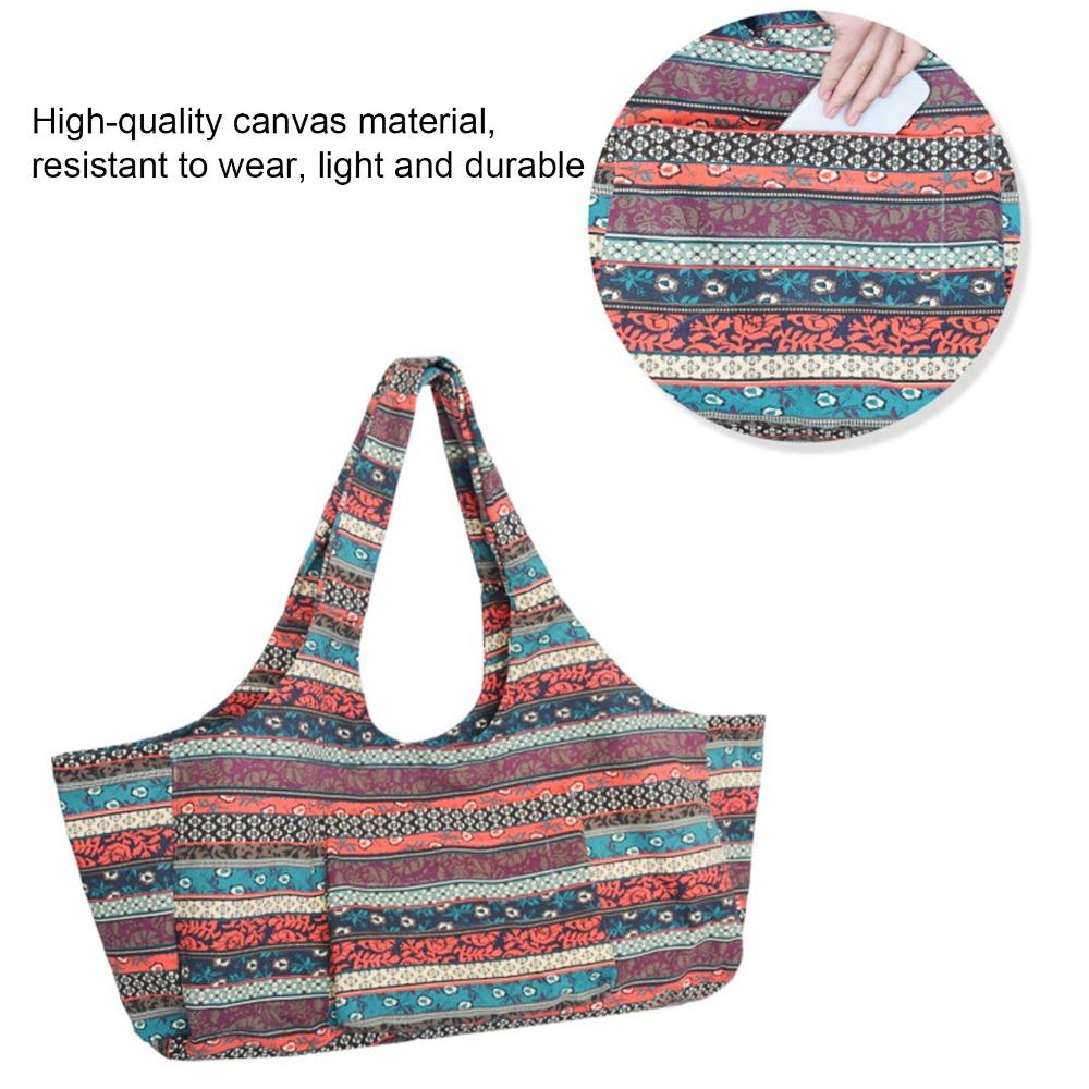 With Pockets Yoga Mat Bag Foldable Yoga Tote Bag Yoga Essentials Yoga Bag  For Women