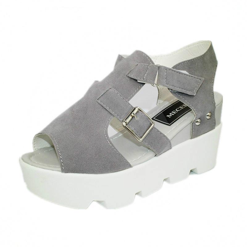 Sandalias de verano de plataforma alta para mujer comprar a buen precio —  entrega gratuita, reseñas reales con fotos — Joom