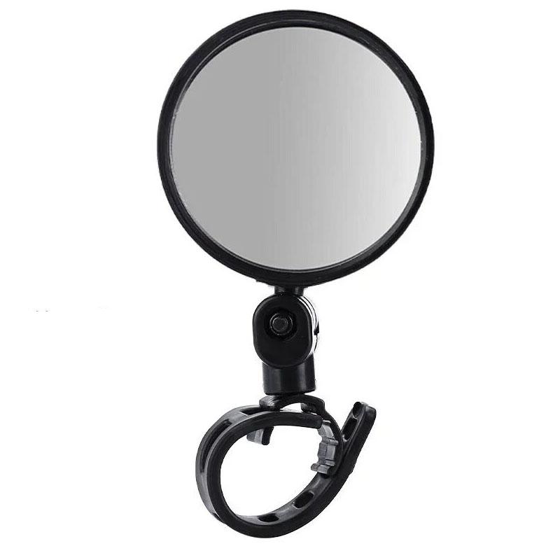 Bicycle Rearview Mirror 360 Adjustable Rotate Wide Angle Bike Rear View Mirrors Cycling Handlebar Easy To Install Convex Mirror
