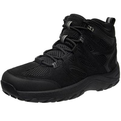 Pārgājieni kalnos kāpšana pārgājieni kalnos vidēji viegli melni 3e [MERPHINE] apavi, apavi, vīriešu apavi, āra, kāpšana, kempings, pārgājieni,