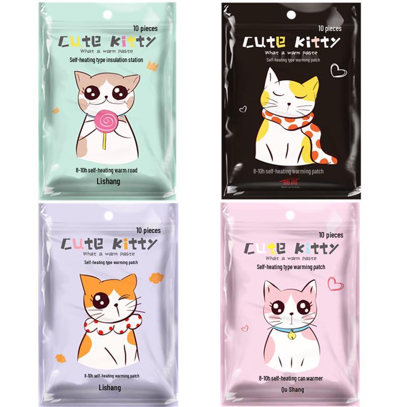 

Самонагревающиеся грелки-пластыри с мультяшными котиками Lishang