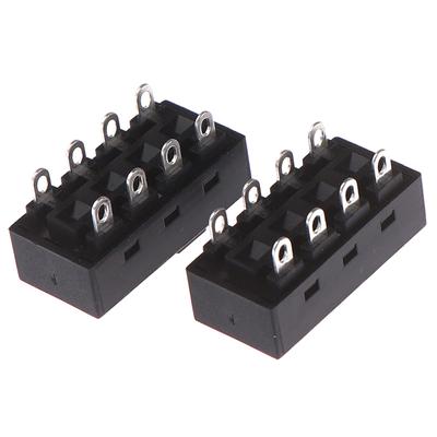 2 pezzi 12A 250V 3 posizioni 8 pin interruttore a levetta interruttore a scorrimento Lq-103H interruttore per asciugacapelli