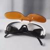 ABS Flip Up Welding Safety Glasses With Antiscratch Lens Lightweight For Radiation Protective And Helmet Compatibility
