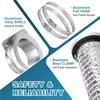 Strong Magnet Magnetic Dryer Vent Coupling Quick Connection Magnetic Vent Kit  Ventilation Duct