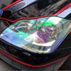 Car Body Headlight Film Self-Adhesive Vinyl Wrap Auto Headlight Fog Light Tint Film Waterproof Decoration Sticker Car Styling