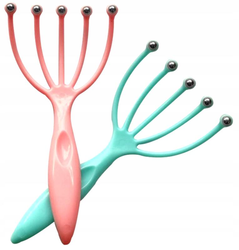 Spazzola Massaggiatore Cuoio Capelluto per Crescita Capelli Ayurveda Strofinare