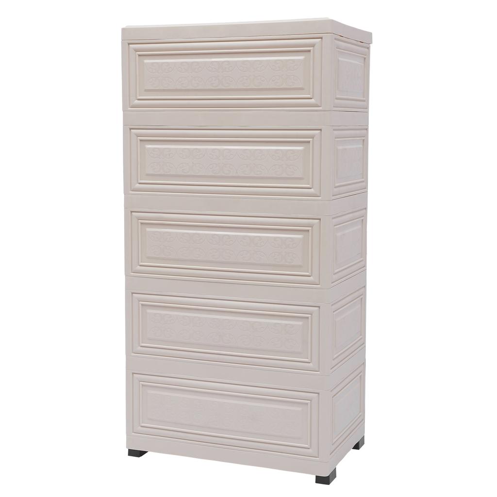 5 Layers Storage Cabinets 6 Drawer Moveable Cabinet Storage Organizer White Great Home Decor For Bedrooms, Living Rooms, Studies