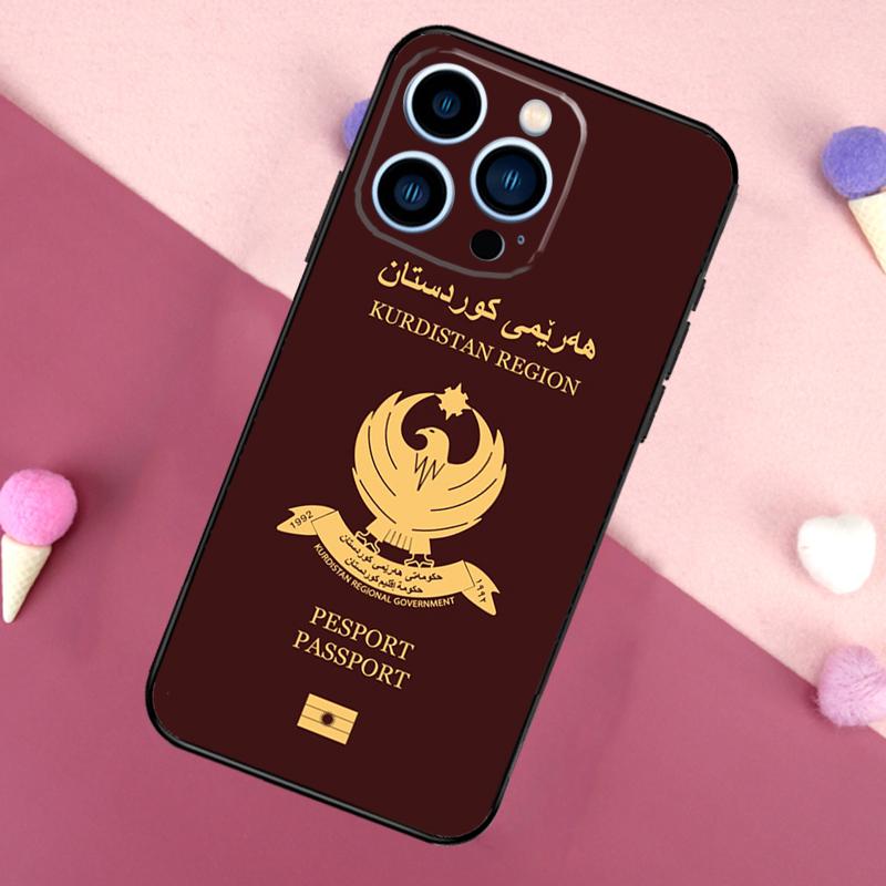 Kurdistan Flag Phone Case For iPhone 17 Pro Max 17 Air 16E 13 12 Mini 14 15 Plus 11 16 Pro Max Back Cover