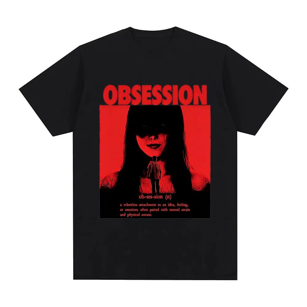 Летняя мода 2026 Модная футболка Obsession Movie Хлопок Повседневная одежда Футболки с графическим принтом Уличная мода Женские Мужские Унисекс Футболка 4XL