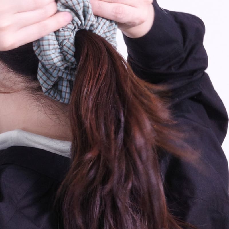 HANKY DONUT SCRUNCHIE [Mint Chocolate] (1pc)