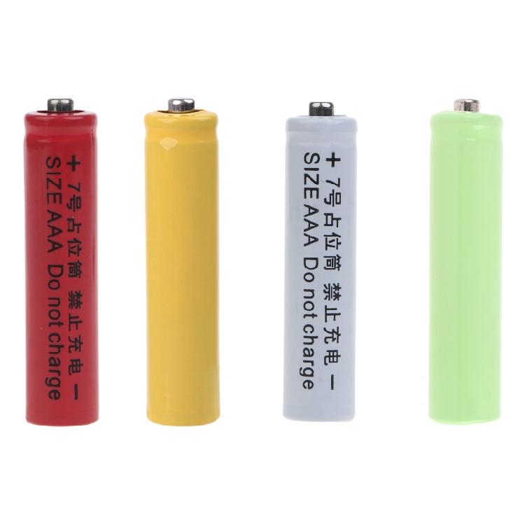 AAA Dummy Fake Battery Setup for Shell 3A LR03 AM4 Size Battery Placeholder Cyli