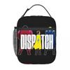 Dispatch Video Game Insulated Lunch Bag Storage Food Box Portable Cooler Thermal Lunch Boxes For Picnic