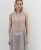 Amomento Sheer Long Dress_Grey