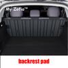 For Leapmotor C10 2024 2025 Car TPE Rear Seat Backrest Protective Pad Trunk Mat Anti-Kick Pad waterproof Interior Accessories