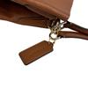 Coach F35723 One Belt Handbag Leather Madison Shoulder Bag Brown Leather Used