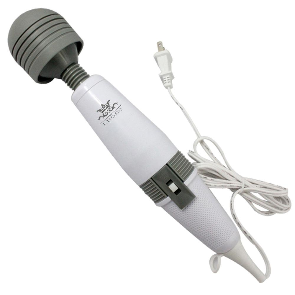 LCD Display Vibrator Av Stick for Women's Silent Ultra Strong Vibration Silicone Plug In Fun Product