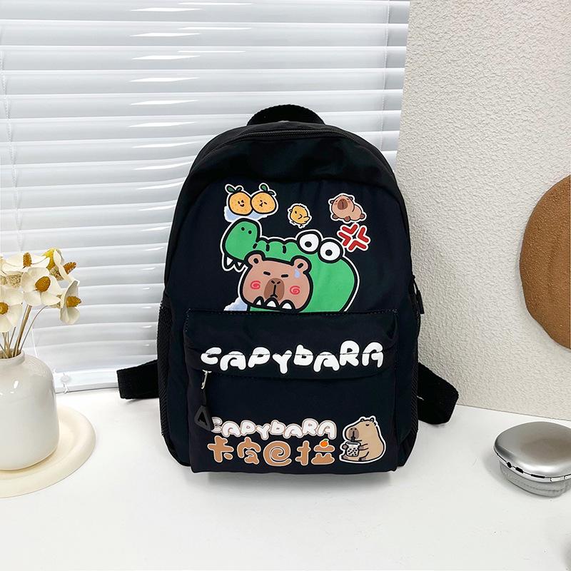 Large Capacity Kids Schoolbag Casual Versatile Female Messenger Bag Cute Travel Rucksack
