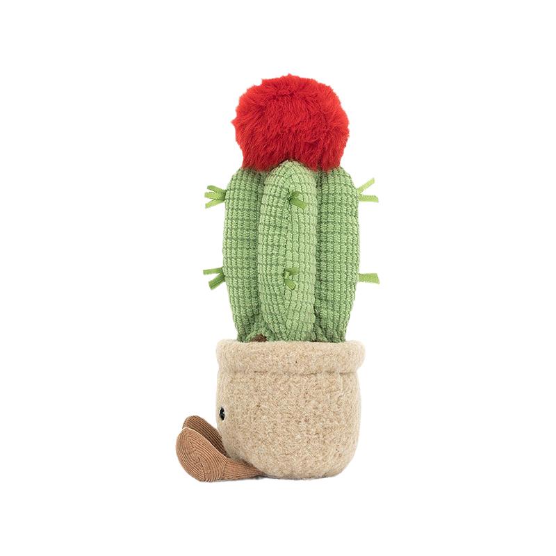 JELLYCAT Fun Plant Series Moon Cactus Creative Doll Plush Doll 21cm Height